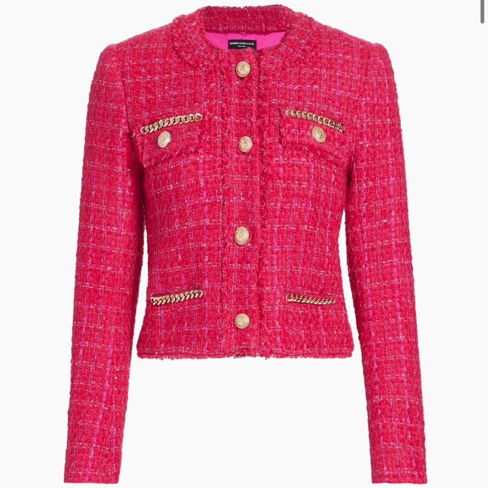 NWT Generation Love Kristen Tweed Jacket